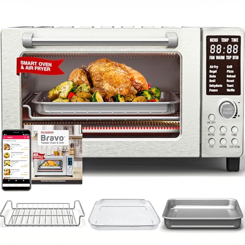Nuwave Bravo Convection Toaster Ovens Air Fryer Combo