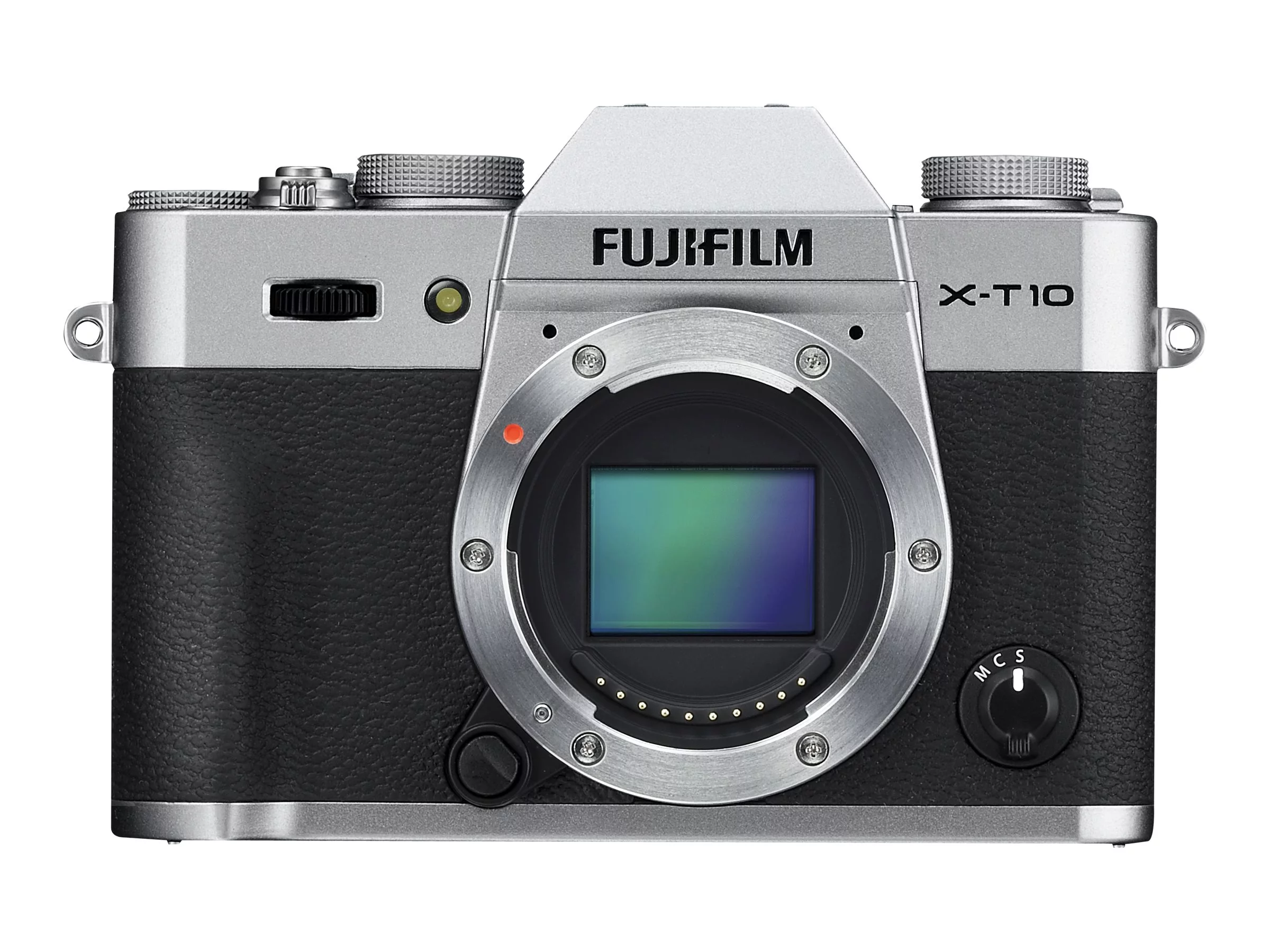 Fujifilm X Series X-T10 - Digital camera - mirrorless - 16.3 MP - APS-C - 1080p - 3x optical zoom 18-55mm R LM OIS lens - Wi-Fi - silver - Curated Treasures Market