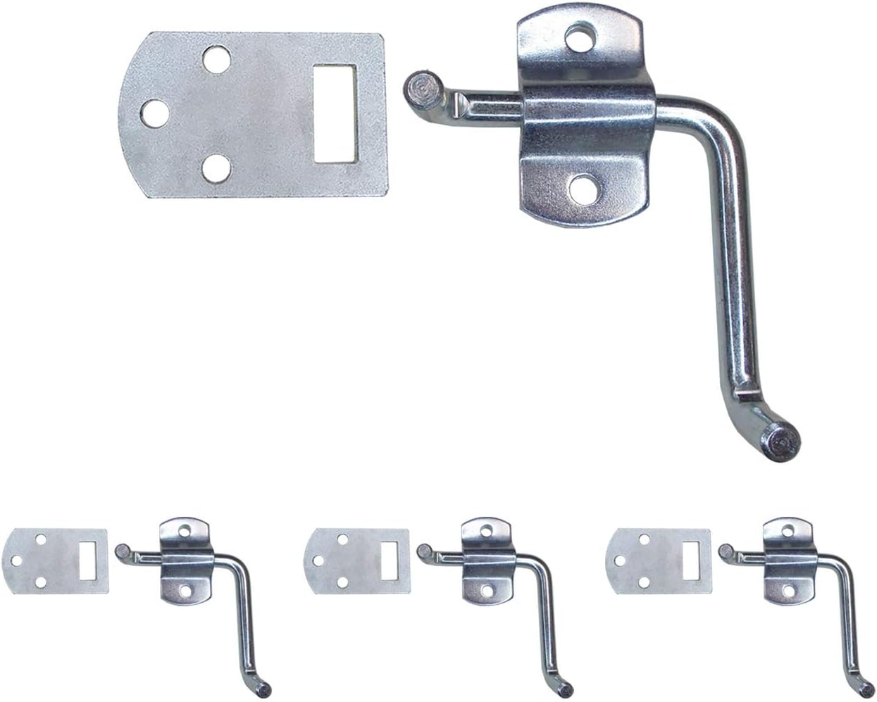 Mega Cargo Control 30 - Pack Straight Side Gate, Stake Bed Latches Set for Stake Body Gates, Trucks, & Trailers