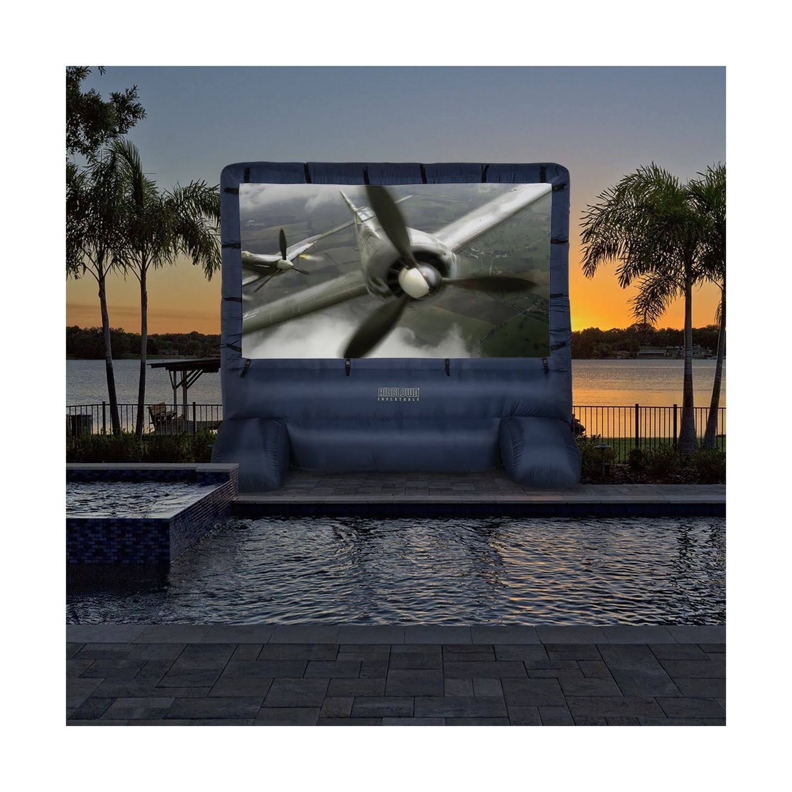 Airblown Inflatable Deluxe Widescreen Movie Screen - 12&
