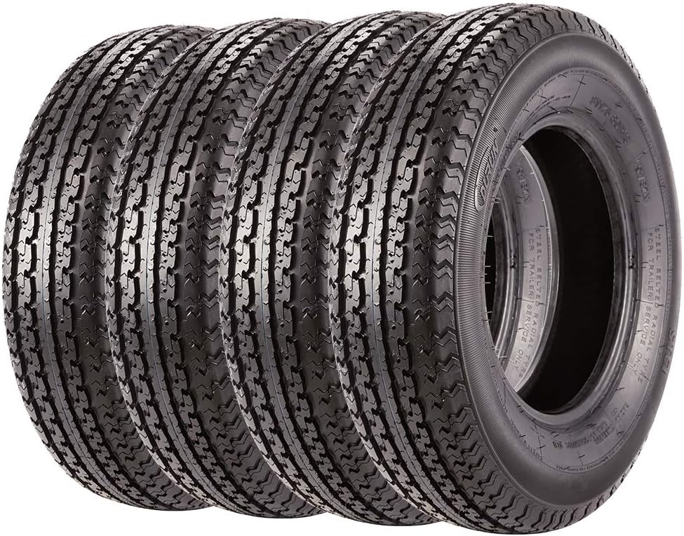 Set 4 Albott New Heavy Duty Tire ST175/80R13 175 80 13 6-Ply Load Range C