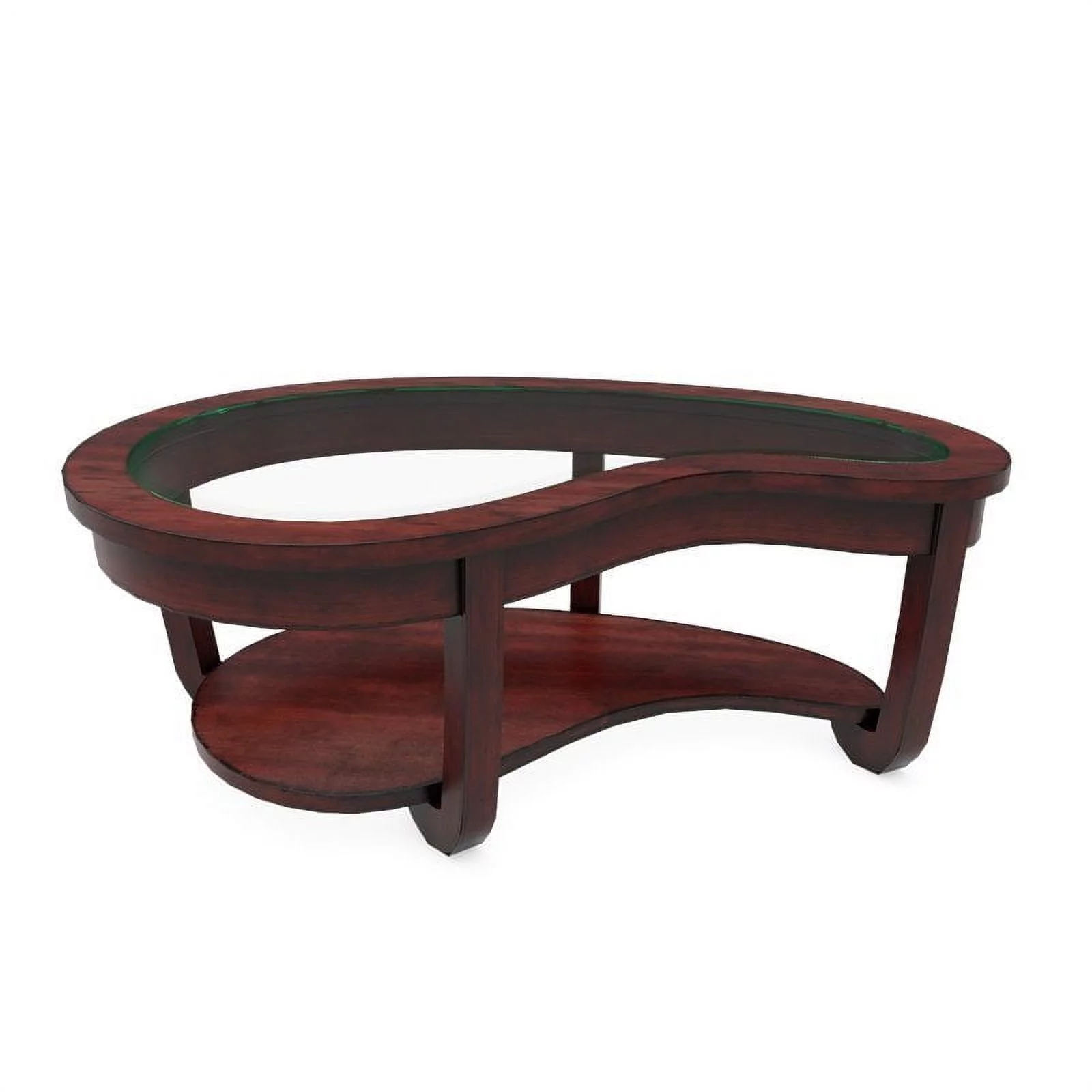 Bowery Hill Coffee Table in Dark Cherry