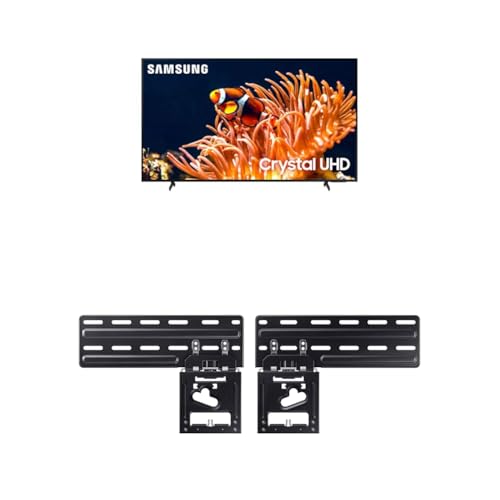 Samsung 43-Inch Class 4K Crystal UHD DU8000 Series HDR Smart TV w/Object Tracking Sound Lite, Motion Xcelerator 120Hz, Ultra Slim Design, Gaming Hub, Alexa Built-in (UN43DU8000, 2024 Model)