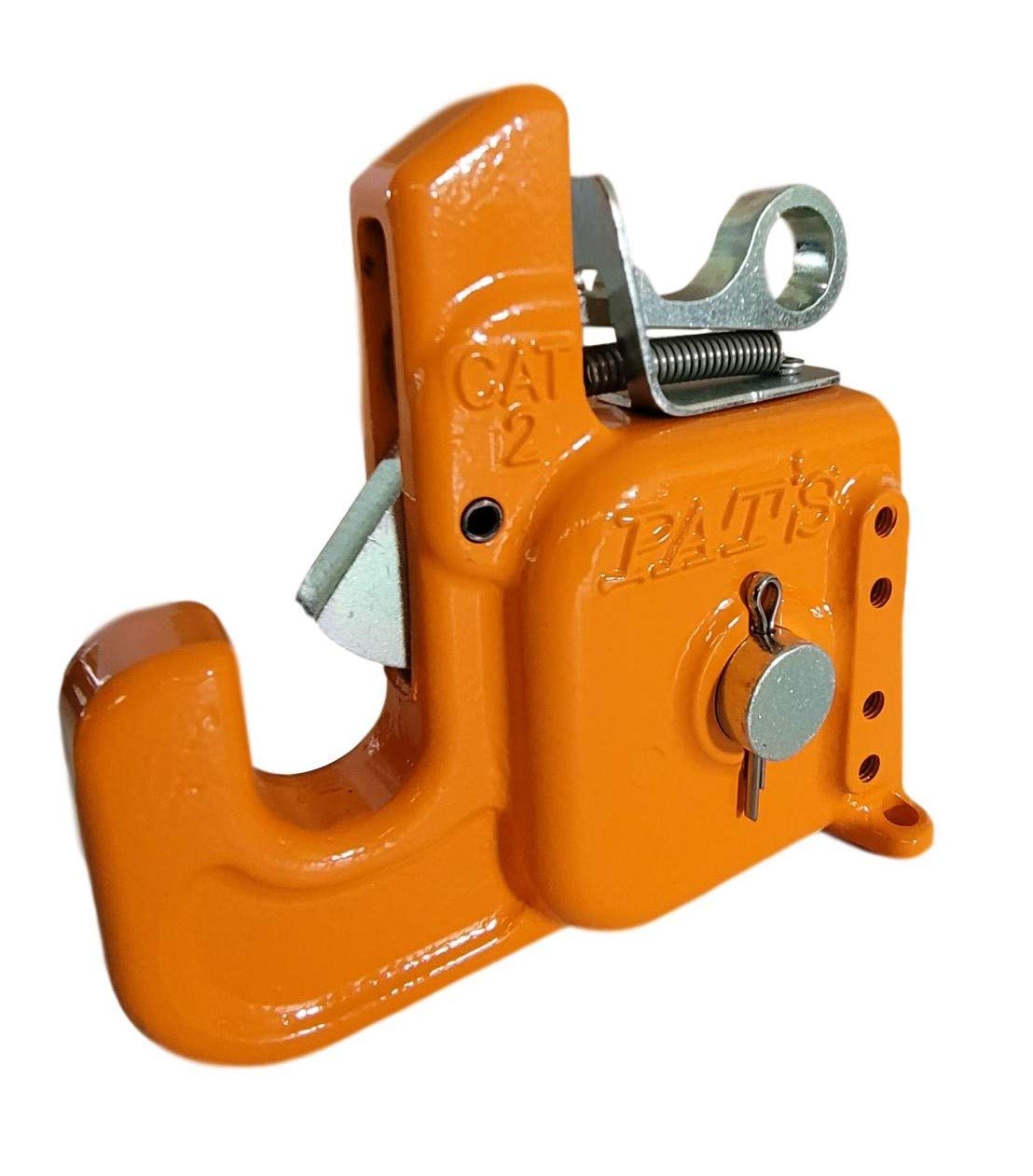 Pat's Easy Change with Stabilizer Bar - Best Quick Hitch System On The Market �C Flexible, Durable and Affordable (Orange CAT #1)