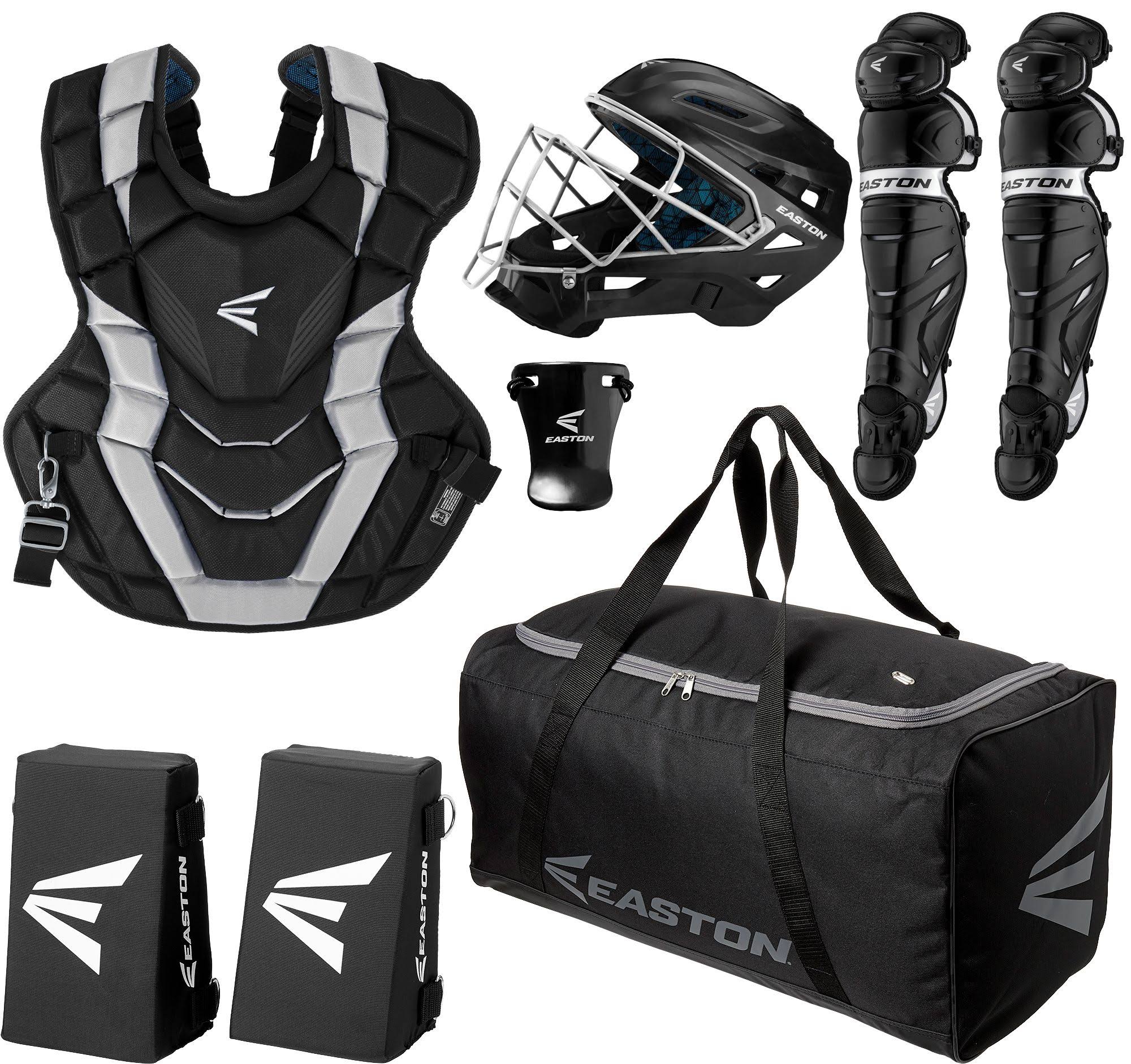 Easton Adult Gametime Elite Catcher&s Set 2019, Men&s, Size: 7, Black