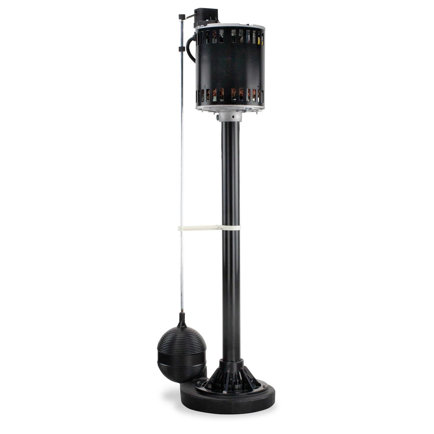 Zoeller 1/2 HP 3900 gph Cast Iron Vertical Float Switch AC Pedestal Sump Pump - Shop Hardware Tools Online Store