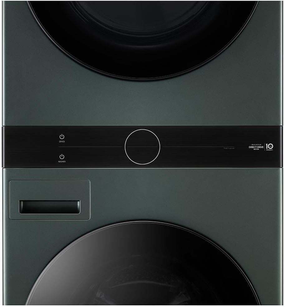 LG WKGX201HGA Single Unit Front Load LG WashTower(TM) with Center Control(TM) 4.5 cu. ft. Washer and 7.4 cu. ft. Gas Dryer