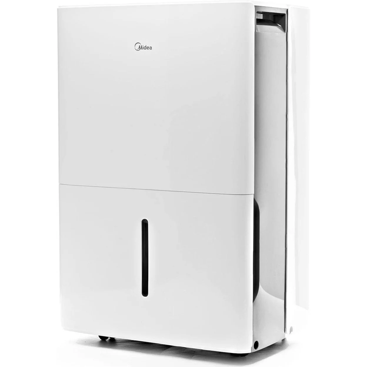 Midea 50 Pint EnergyStar Smart Dehumidifier for Wet Rooms with Pump