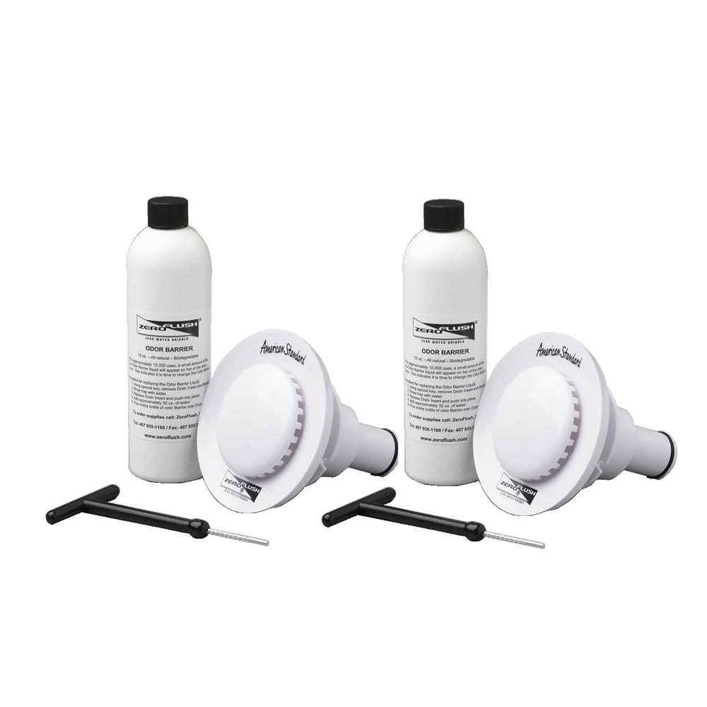 American Standard 6156.100.020 White FloWise Flush-Free Waterless Urinal Replacement Kit