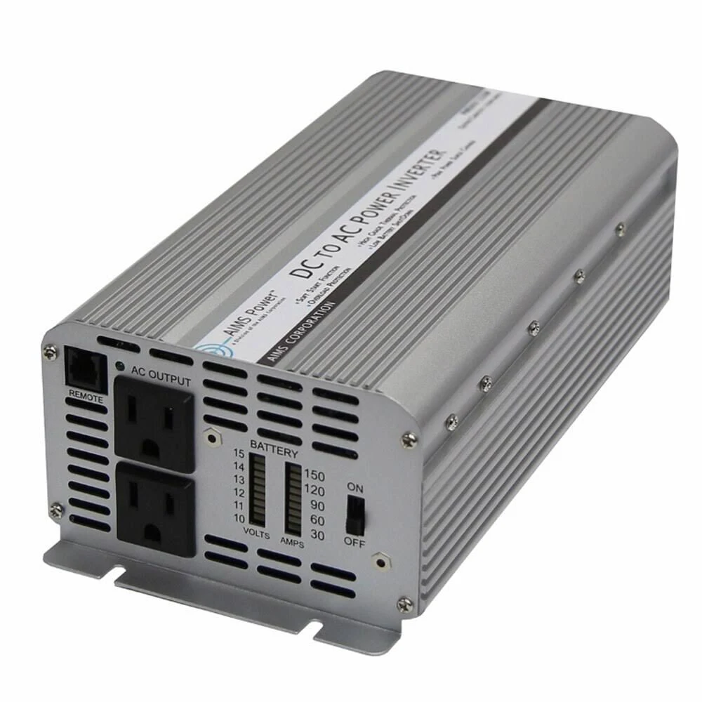 Aims Power PWRINV1250W | 1250 Watt Power Inverter