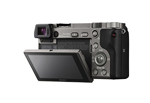 Sony Alpha a6000 Mirrorless Digital Camera with 16-50 mm Lens, 24 MP (White)