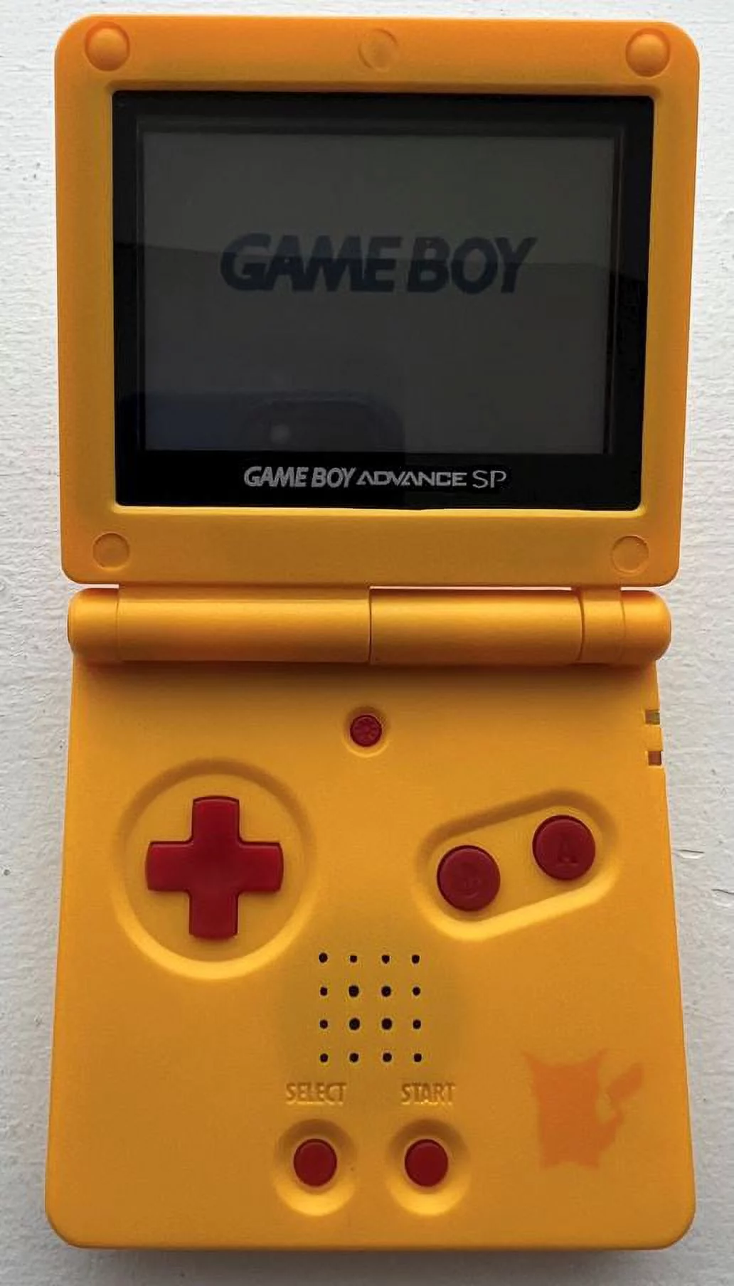 Game Boy Gameboy Advance GBA SP - New Shell - Pikachu Edition