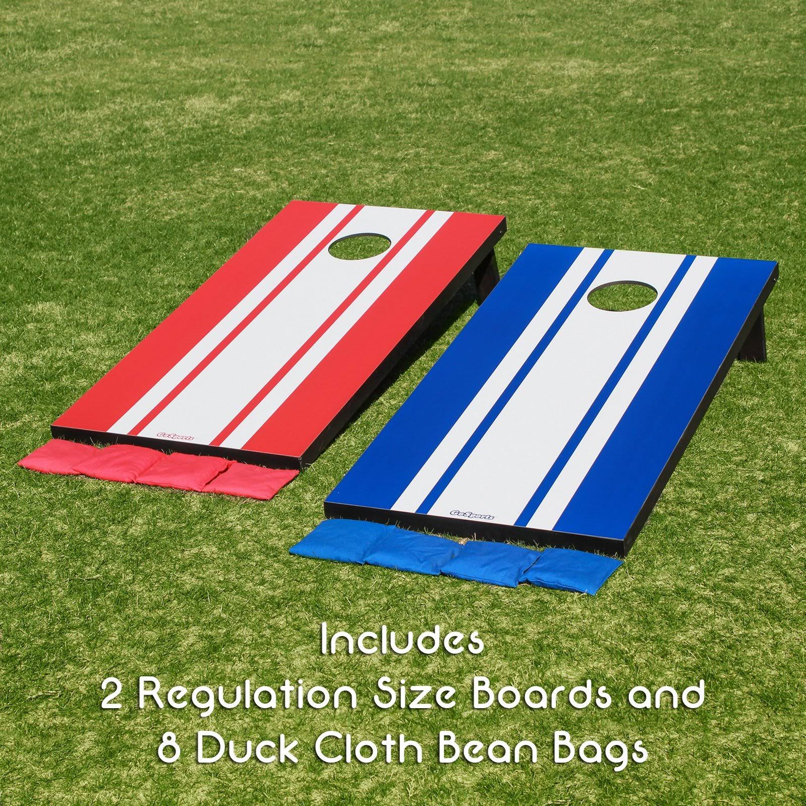 Gosports Classic Regulation Size Cornhole Set Includes 8 Bags Carry Case Rules