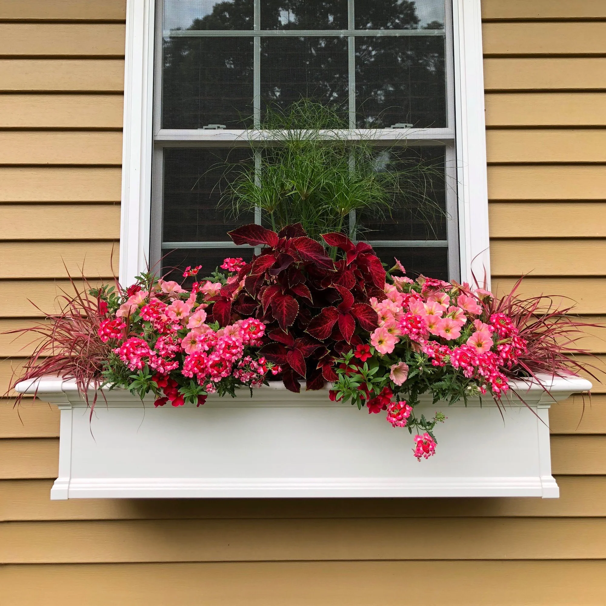 Yorkshire 4ft Window Box - White