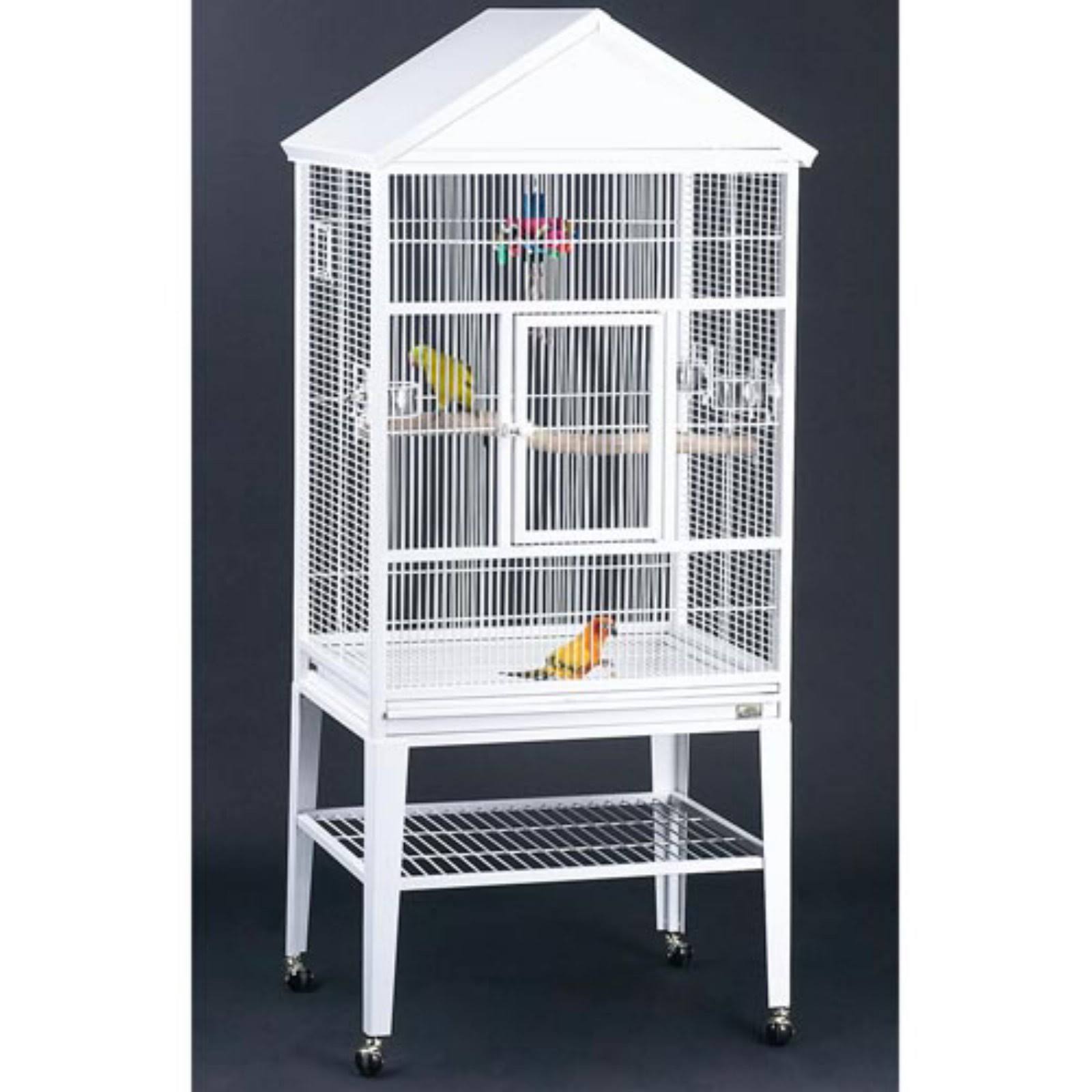 Avian Adventures Loro Flight Cage White