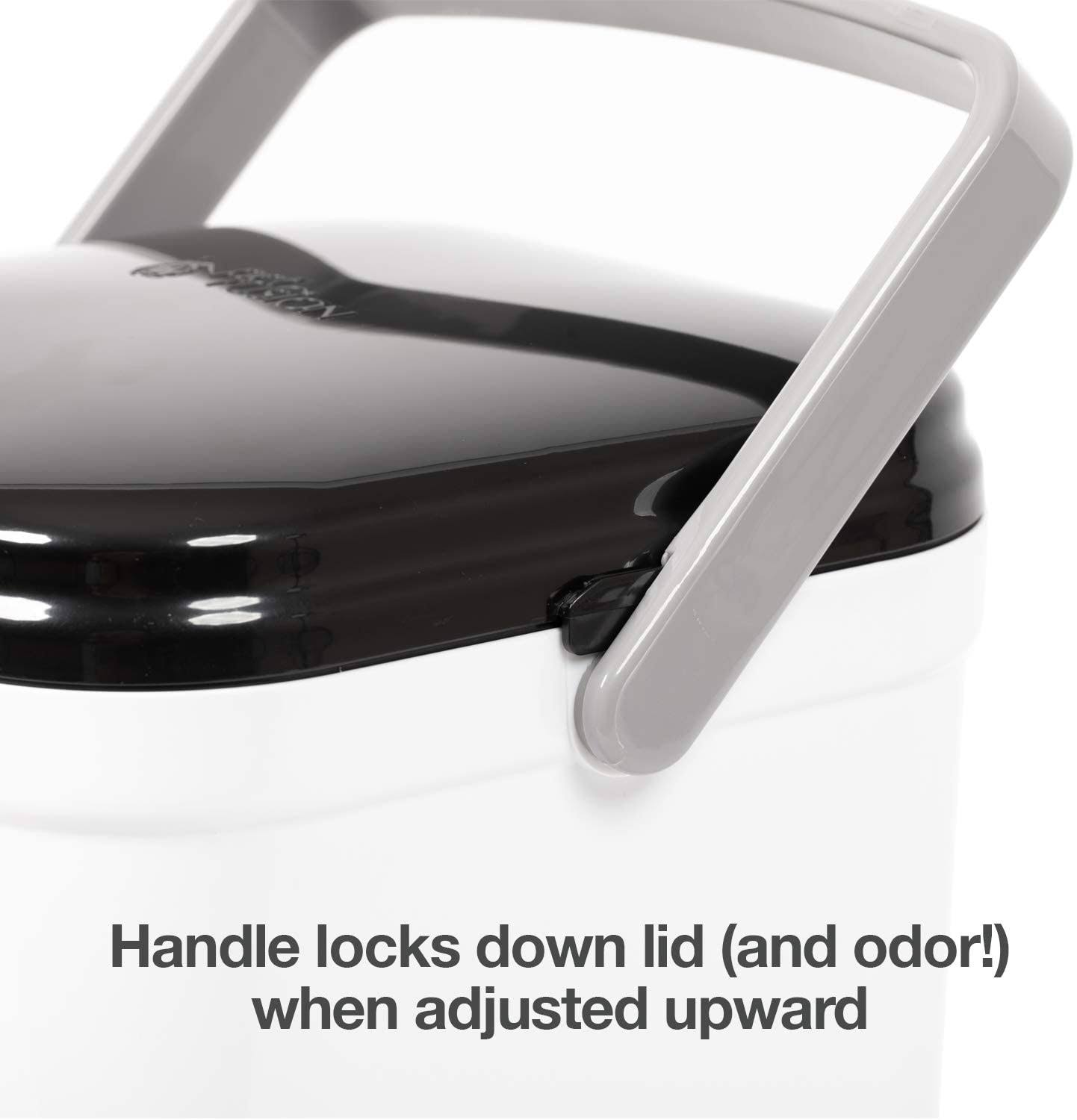 PetFusion Pf-lc1a Portable Cat Litter Disposal Locking Handle, Compli