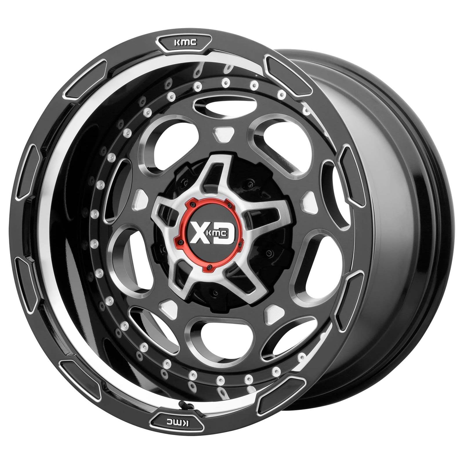 XD Series XD83729035300 XD837 Demodog Wheel 20x9 5X5X127/5X139.7 +0mm Gloss Black Milled