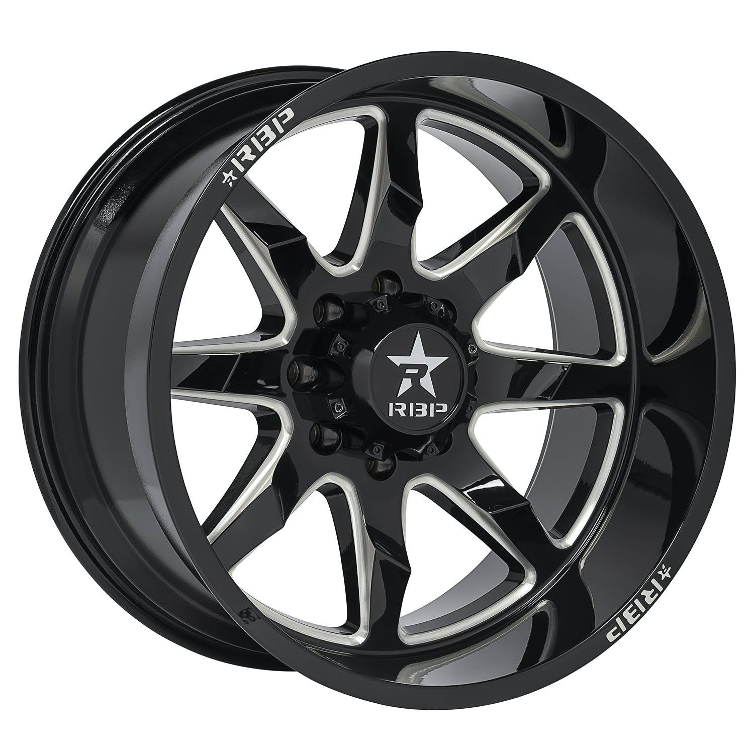 Jeep Gladiator RBP Milled Gloss Black Saharan 81R Wheel