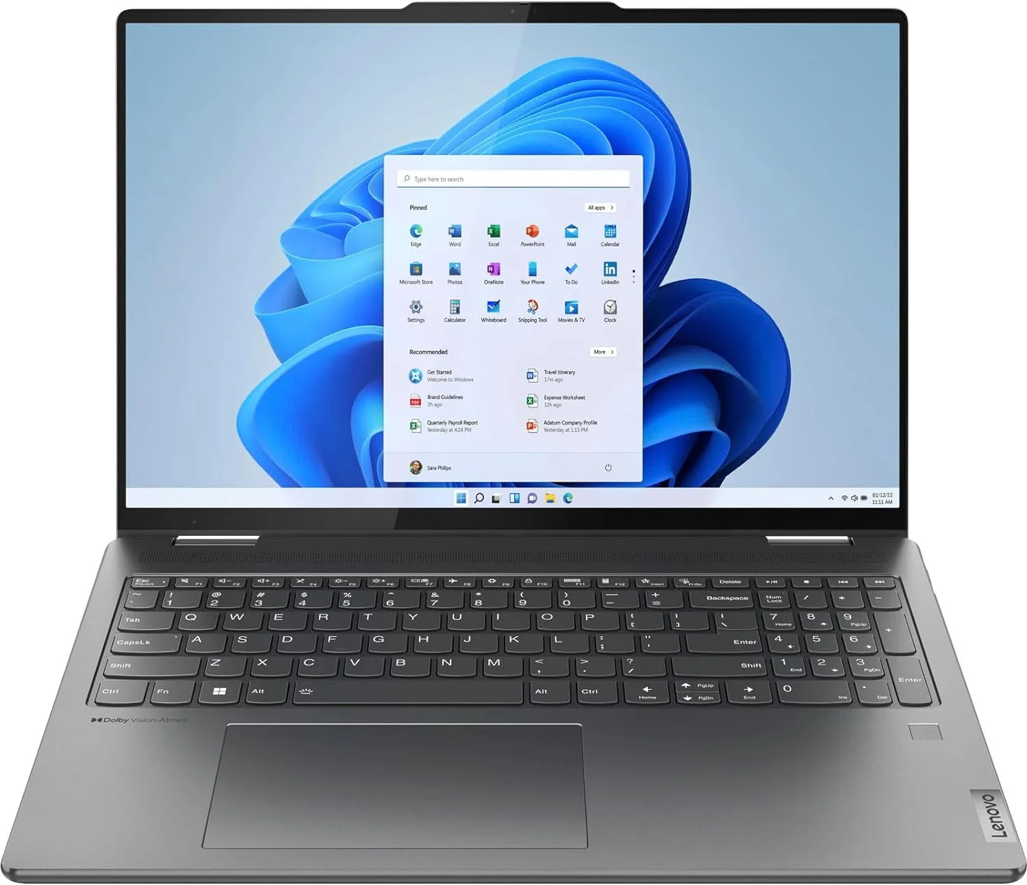 Lenovo Yoga 7i 16 2-in-1 Laptop Computer, 16" Touchscreen FHD+, 13th Gen Intel 12 Cores i7-1355U, 16GB LPDDR5 RAM, 1TB PCIe SSD, WiFi 6E, BT 5.1, Backlit KB, Fingerprint Reader, Windows 11