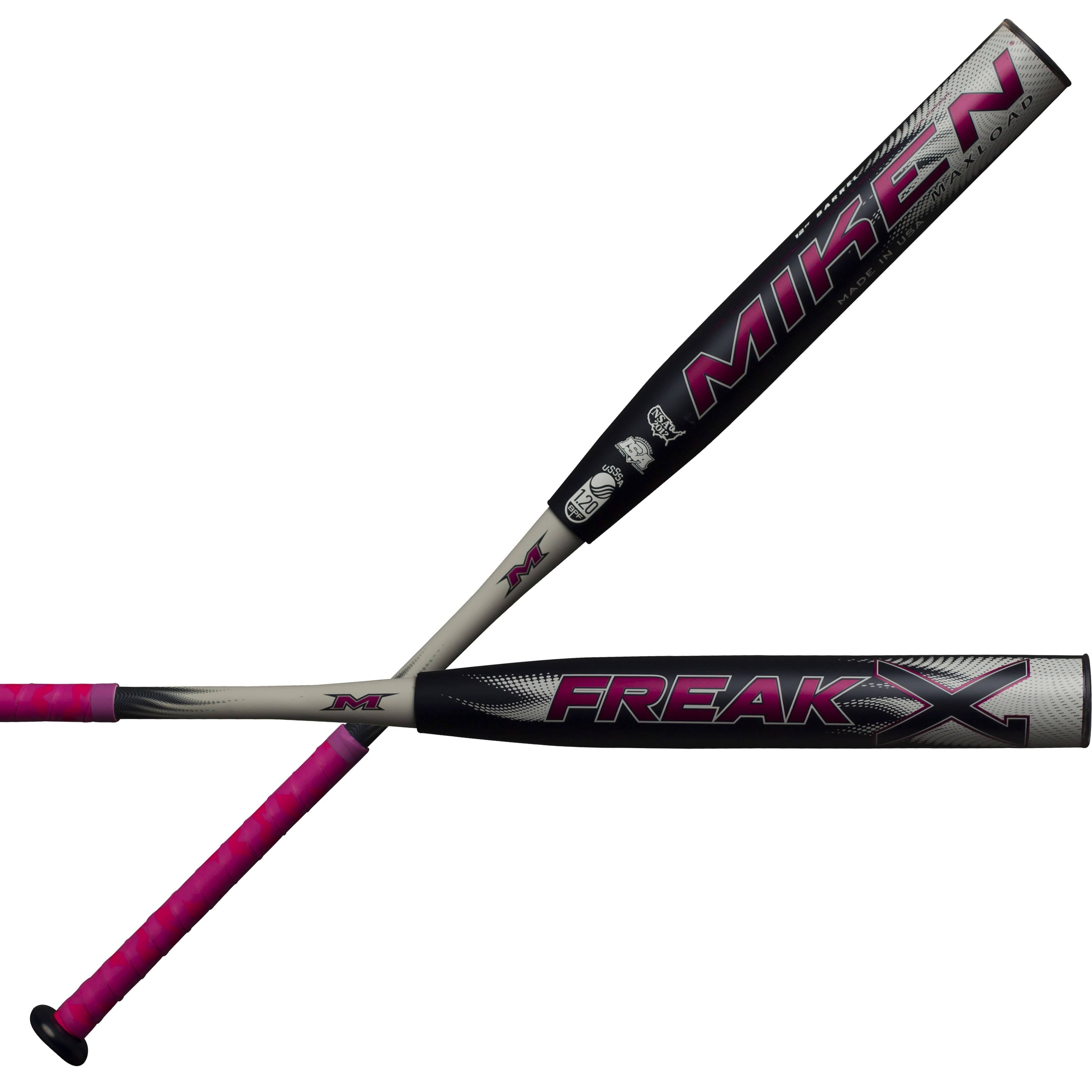Miken 2019 Freak x Usssa Maxload Slowpitch Softball Bat (MFX12U)