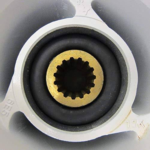 OEM Yamaha Aluminum 3 Blade Prop PROPELLER 13 1/4 x 17 6E5-45945-01-00