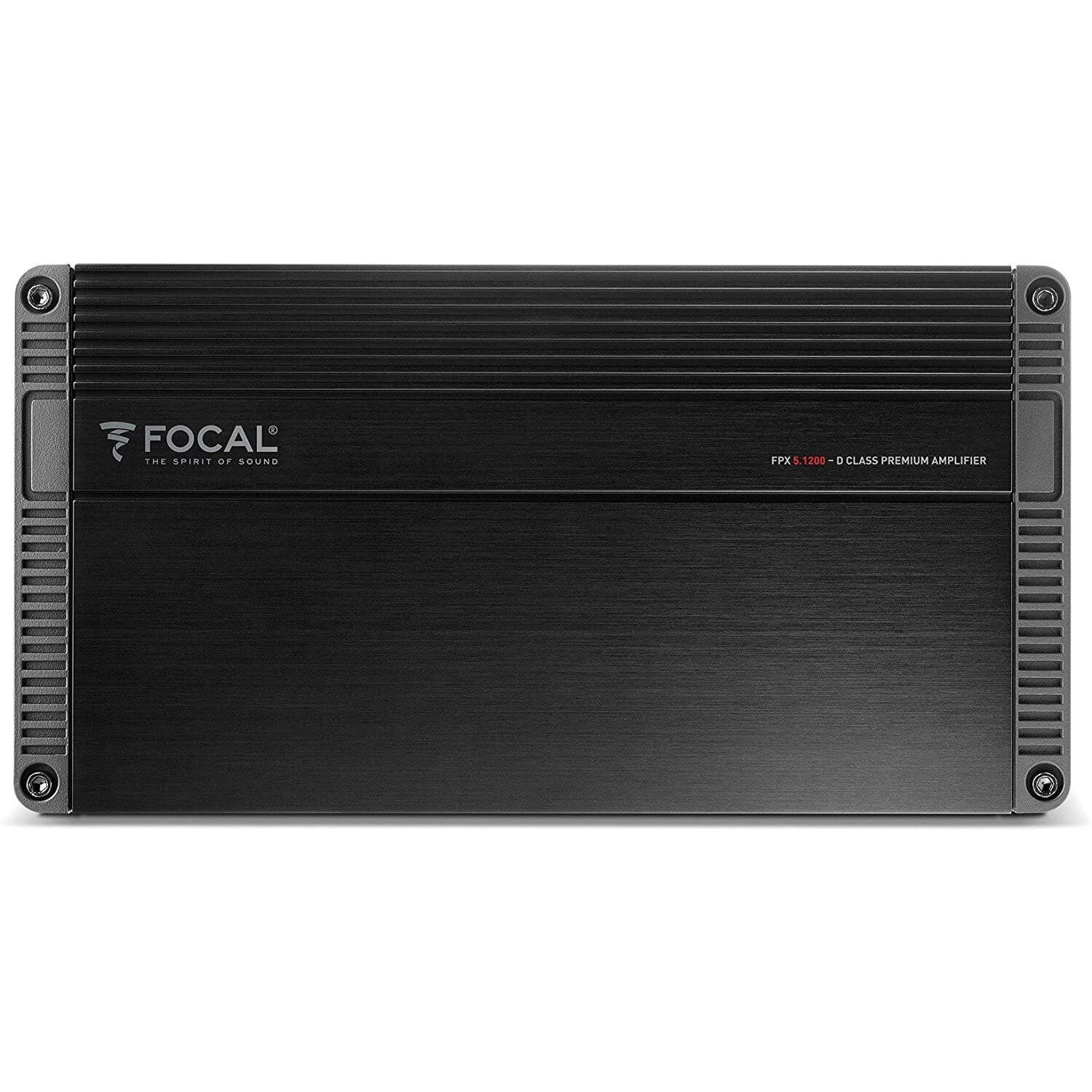 Focal FPX 5.1200 Class D 5-Channel Car Amplifier - 1200W