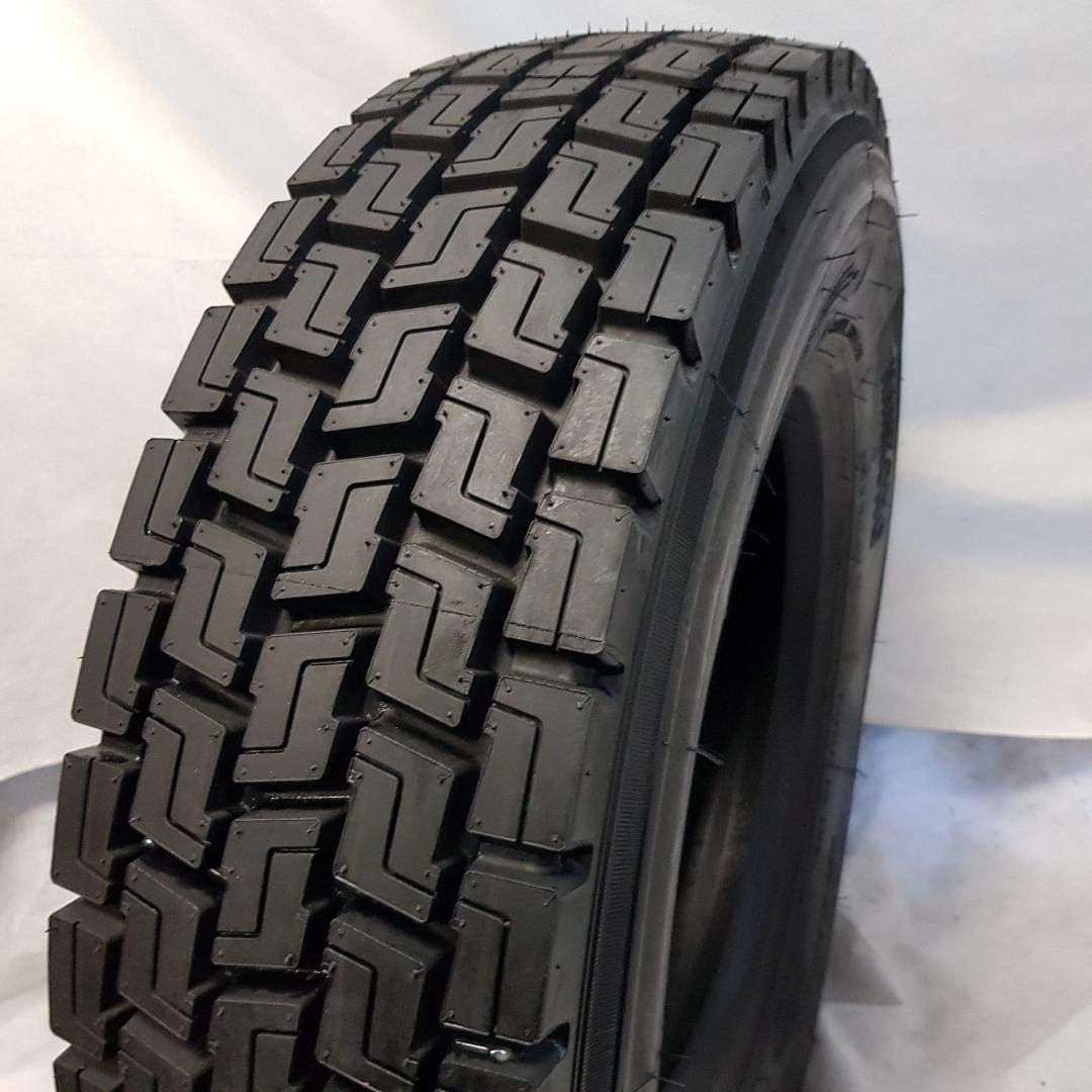 (1-TIRE) 235/75R17.5 ROAD CREW D905 DRIVE 16 PLY 132/130/M STEER ALL POSITIONS Premium Heavy Duty TRUCK 23575175