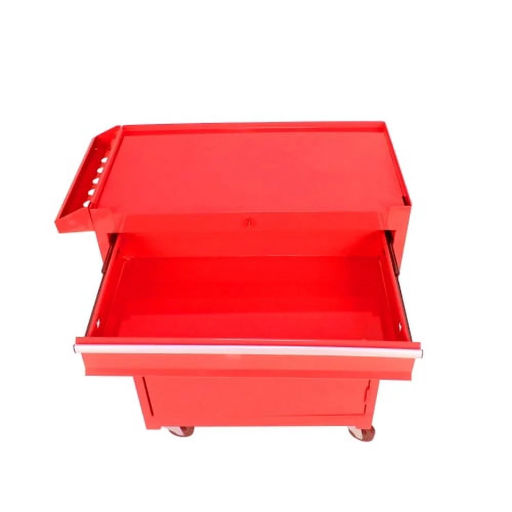 Rolling Tool Chest with Wheels and 8 Drawers, Detachable Large Toolbox Storage Cabinet with Lock,Locking Mechanic Tool Cart for Warehouse, Workshop,Garage,Blue
