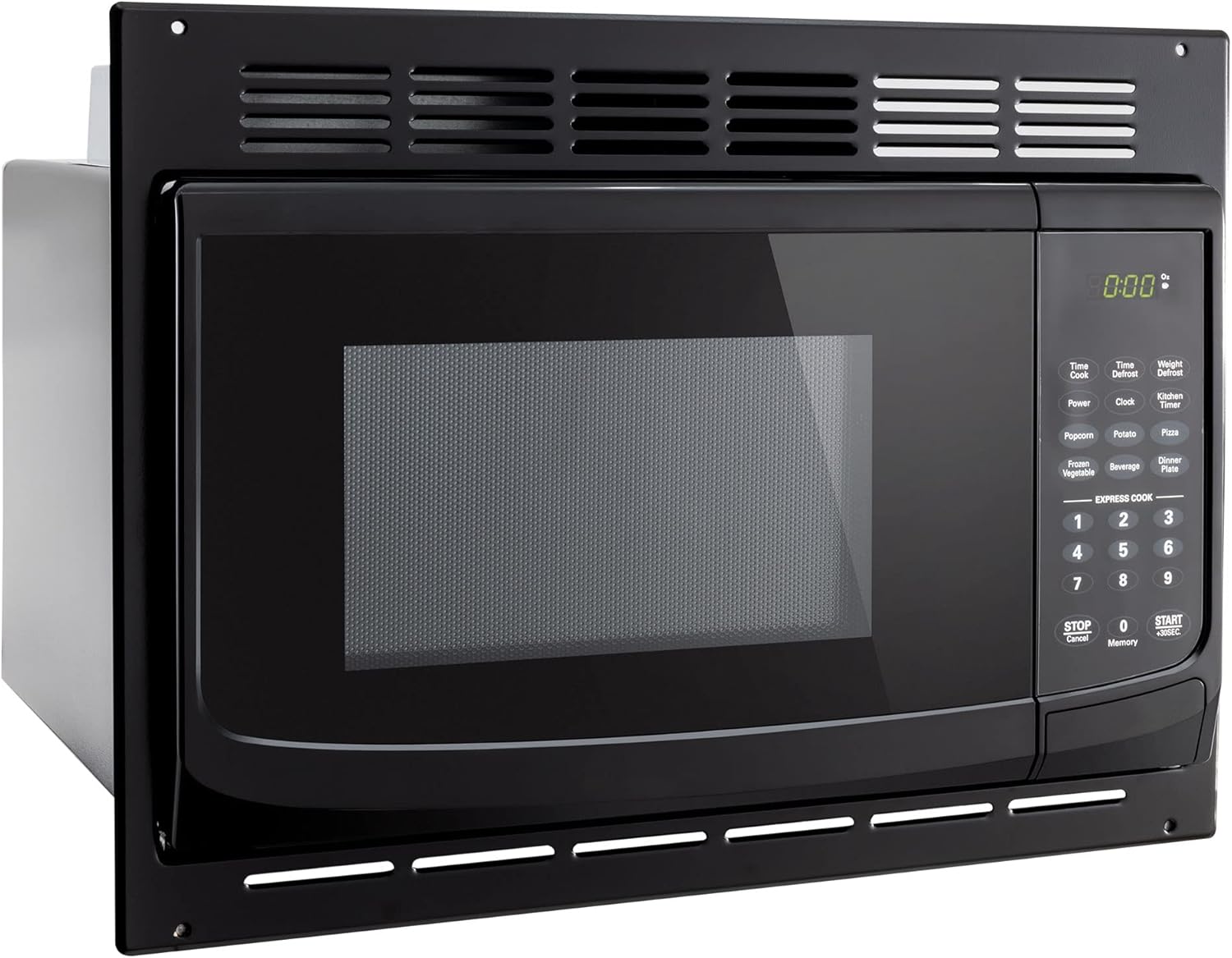 RecPro RV Microwave 1.0 Cubic Feet | 900W RV Microwave Replacement | Built-in RV Microwave