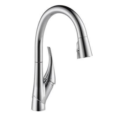 Delta Esque Single Handle Pull Down Kitchen Faucet 9181