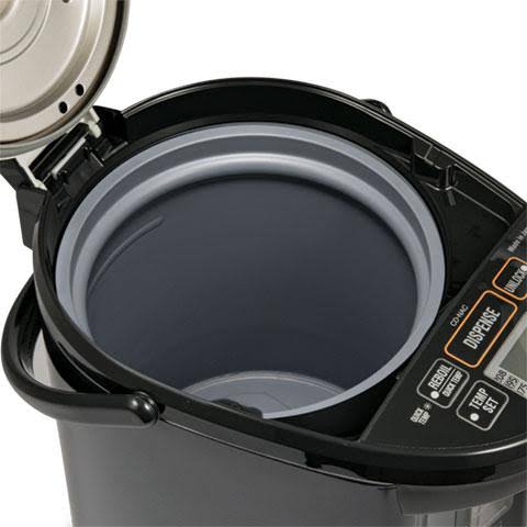 Zojirushi CD-NAC40BM Micom Water Boiler u0026 Warmer, Made in Japan, 4.0-Liter, Metallic Black