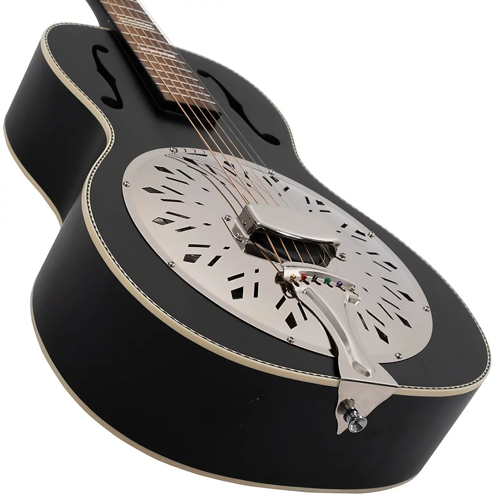 Recording King Dirty 30s Resonator Guitar Satin Black