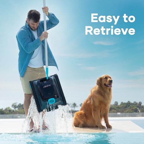 (2024 Upgraded) AIPER Scuba S1 Cordless Robotic Pool Cleaner, Wall Climbing Pool Robot Vacuum, WavePath Navigation 2.0 with Periodic Cleaning, Last 150 Minutes for In-ground Pools up to 1600 Sq.ft