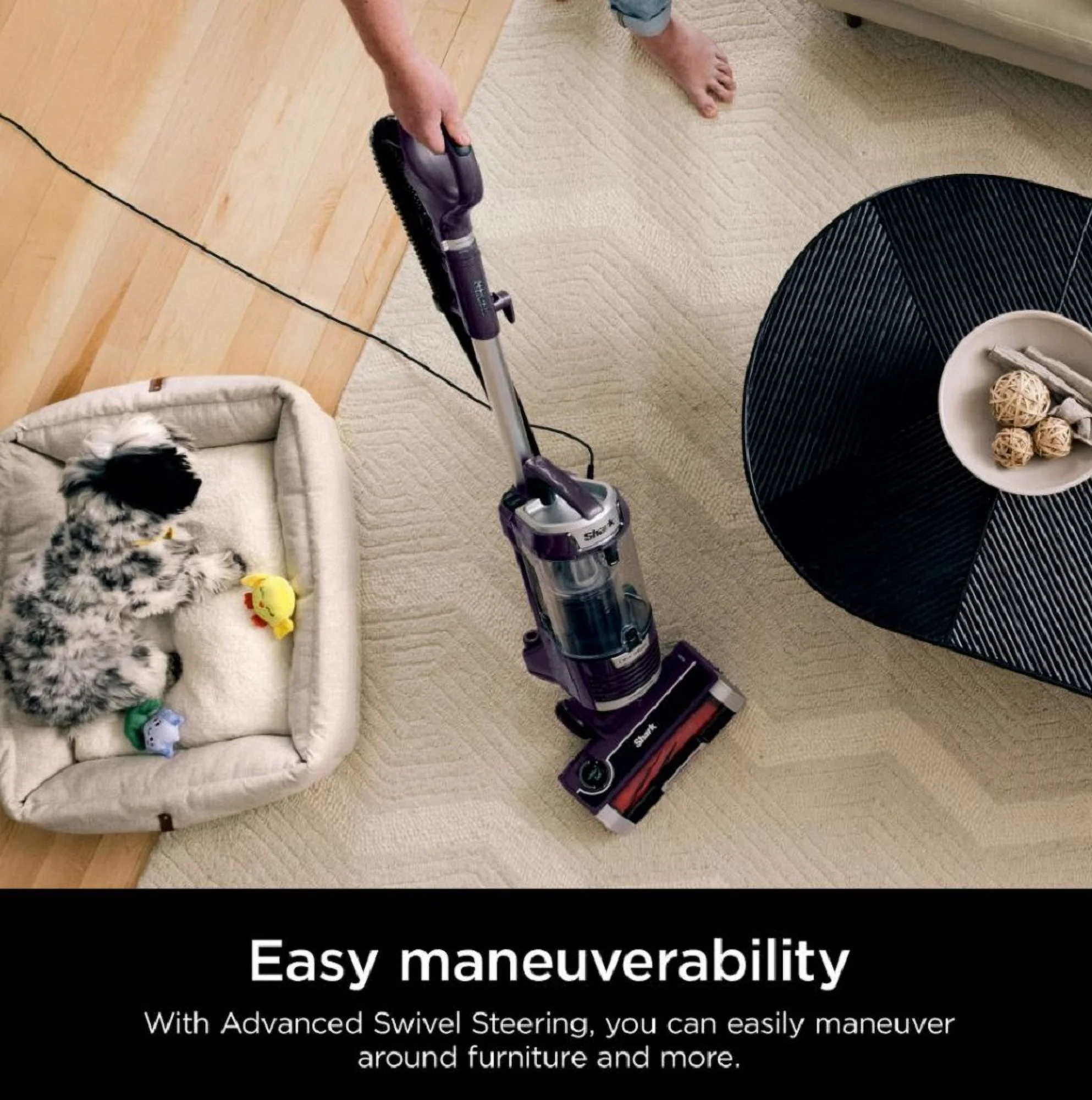 Open Box Shark ZD550 Lift-Away Upright Vacuum with PowerFins HairPro & Odor Neutralizer Technology, Anti-Allergen Seal & HEPA Filter