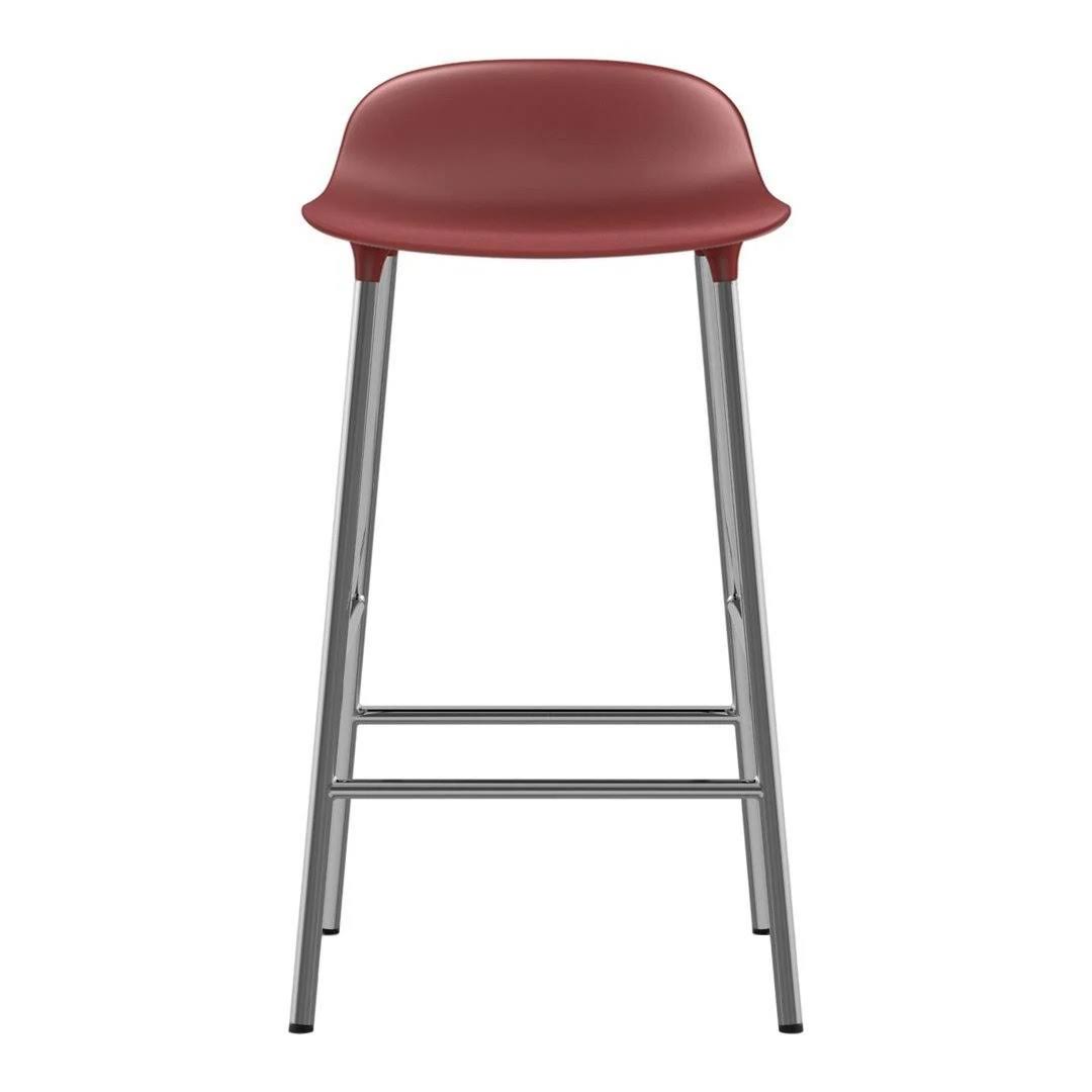 Normann Copenhagen Form Bar/Counter Stool Metal Legs
