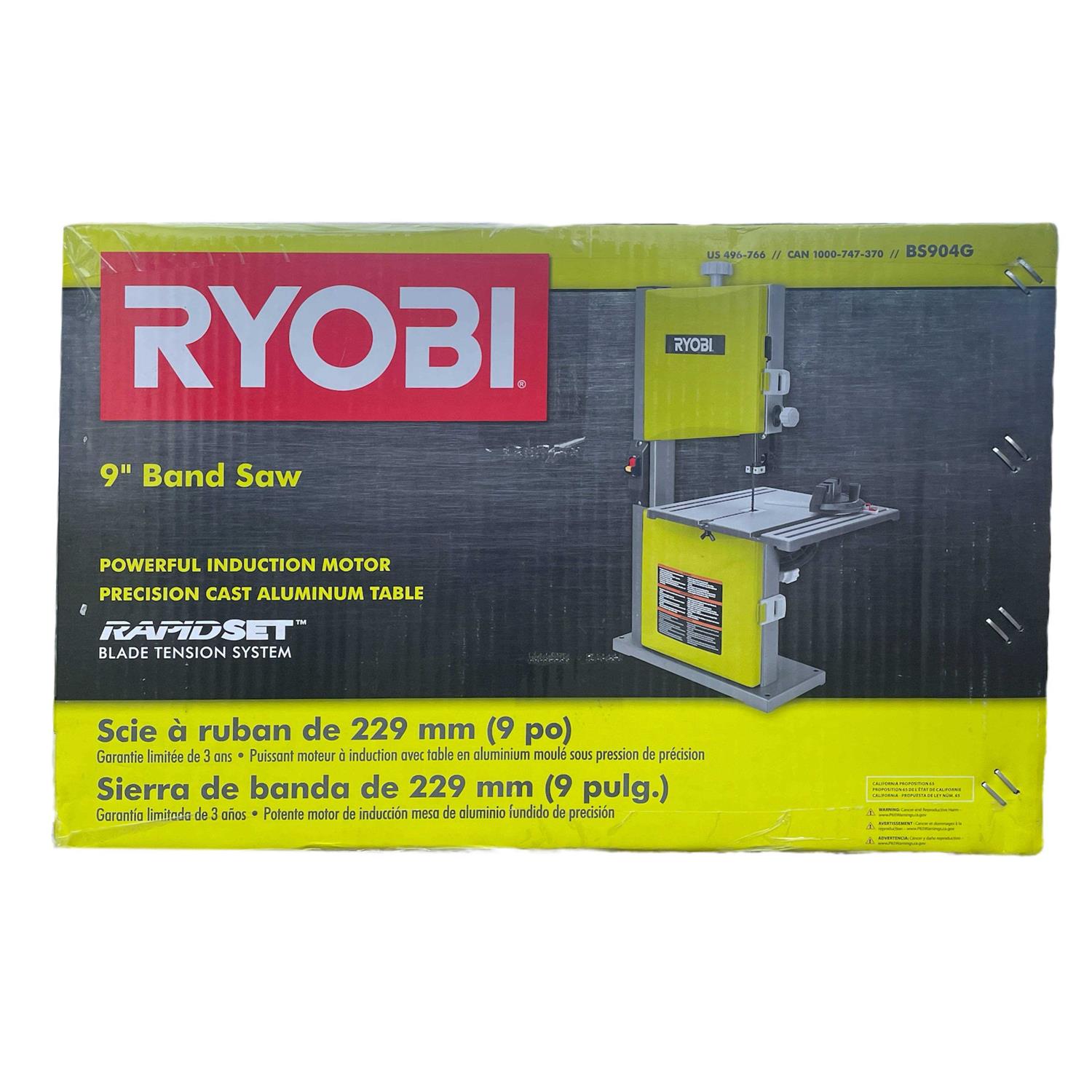 Ryobi BS904G 2.5 Amp 9 in. Band Saw - Shop Hardware Tools Online Store
