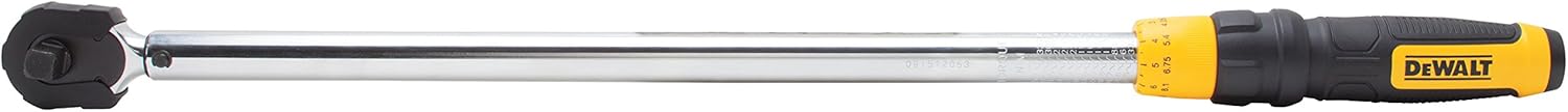 DEWALT Torque Wrench, Micro Adjust, 1/2" Drive (DWMT75462)