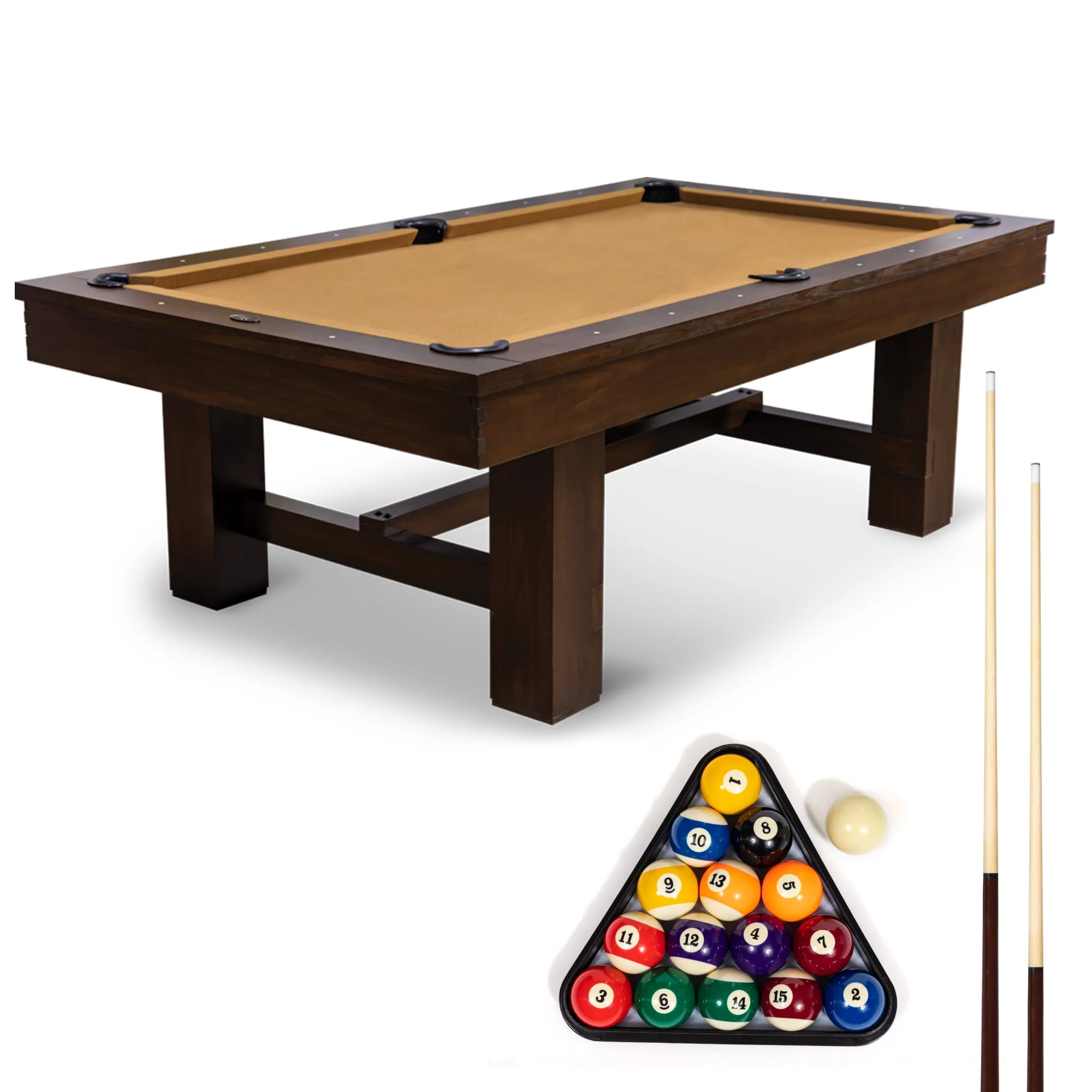 Classic Sport Dayton 96 x 55 Pool Table, Tan, Set up in 10 Minutes