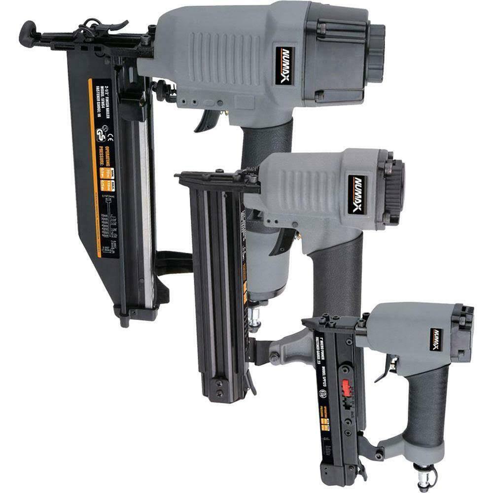 Numax Nm6432123 3-Piece Finish Nailer Kit