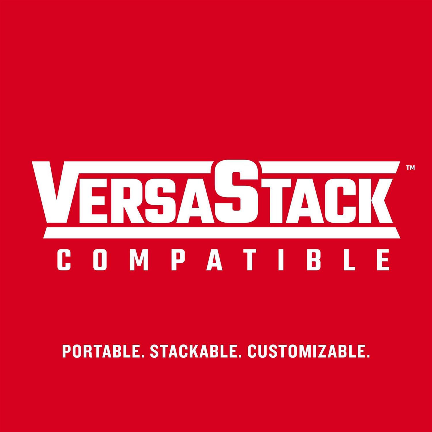 CRAFTSMAN VERSASTACK 30.4-in Black Polypropylene Wheels Lockable Tool Box - Shop Hardware Tools Online Store