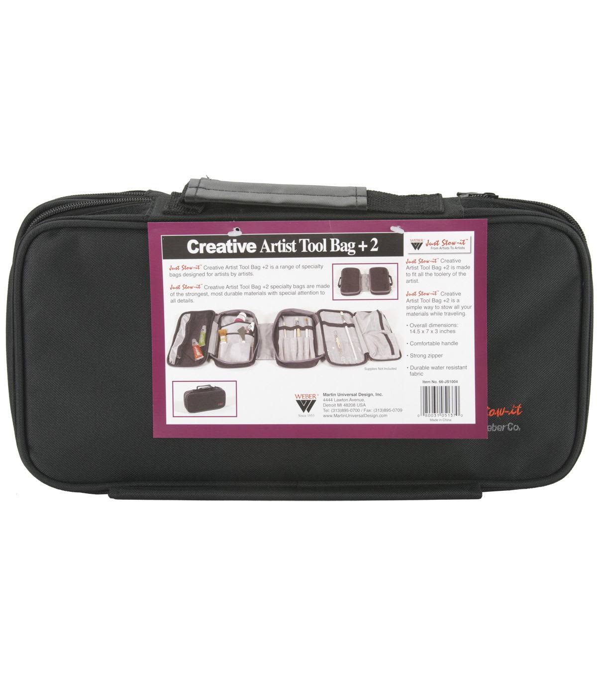 Martin Just Stow It Creative Artist Black Tool Bag - Megean