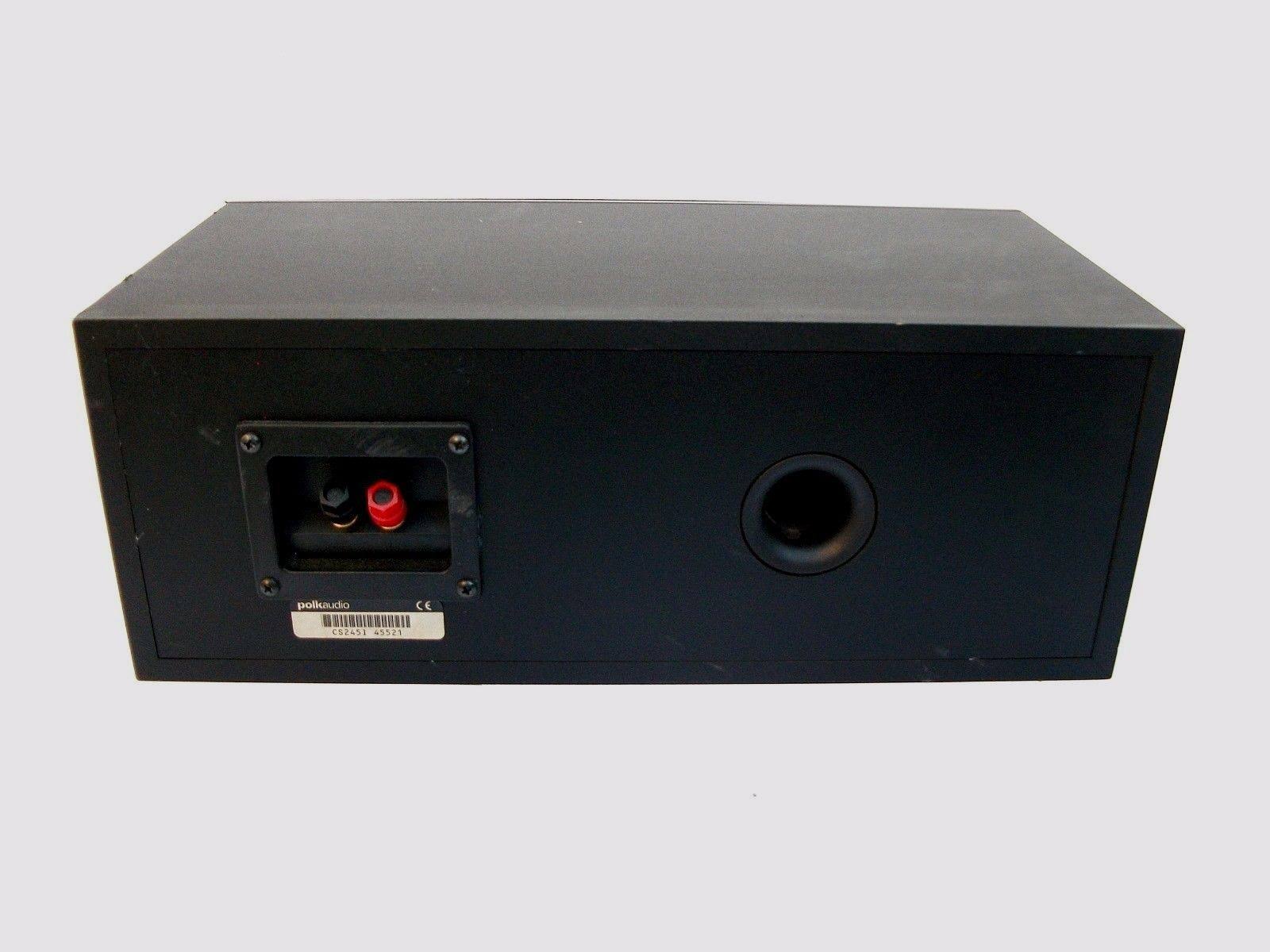 Polk Audio CS245i Center Speaker Dynamic Balance Trilaminate Dome