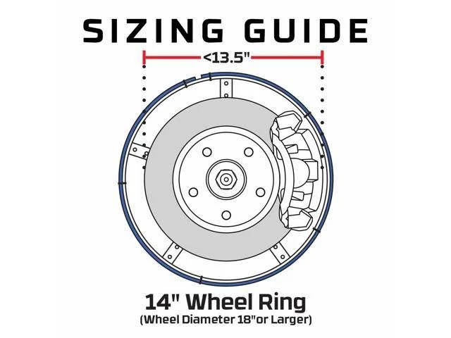 LEDGlow 4pc 14x22 Million Color LED Wheel Ring Light Kit