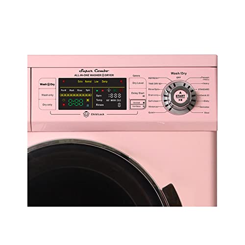 Equator ProCompact 110V Vented/Ventless 13lbs Combo Washer Dryer+Portability Kit