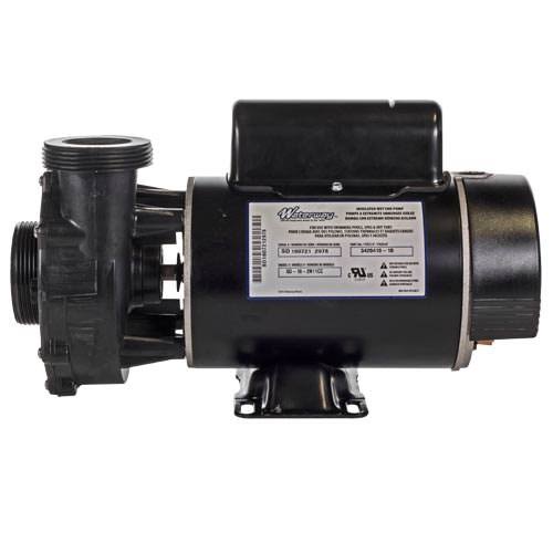 Waterway 1.5HP Hi-Flo Pump, 2 Speed, 115V, 48fr, Side DISCHARGE, 3420610-10