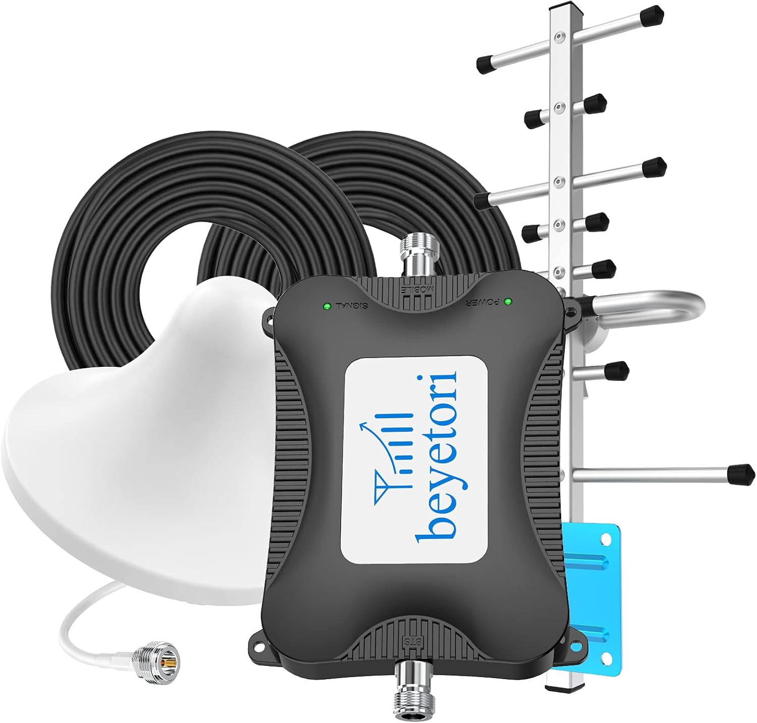 ATT Cell Phone Signal Booster, 700/850/1900Mhz Cell Phone Booster Repeater Mobile Signal Booster for Band 2/5/12/17, Cell Signal Phone Amplifier Boost LTE 2G/3G/4G/5G N2 N5 N12 Call+Data