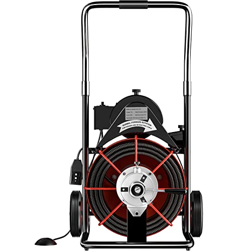 VEVOR Drain Cleaner Machine with Foldable Handle