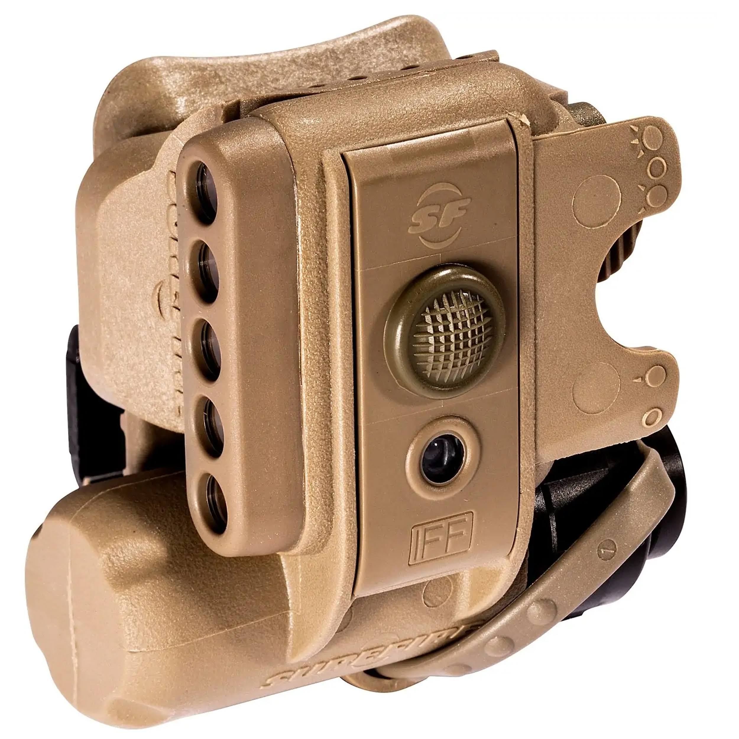 Surefire HL1-D-TN Helmet Light, Ir/yg/ir LEDs, Tan