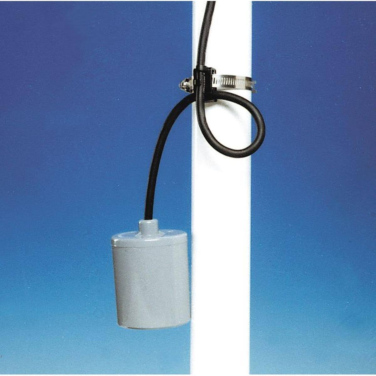 SJE-Rhombus 20PMU2WP - Float Switch NC 230VAC Piggyback 20 ft.