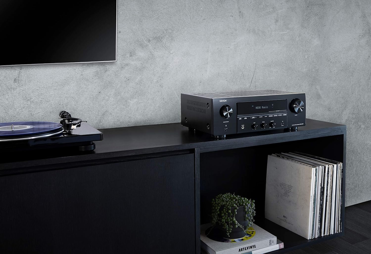 Denon DRA-800H 2-Channel Stereo Network Receiver for Home Theater | Hi-Fi Amplification | Connects to All Audio Sources | Latest HDCP 2.3 Processing with ARC Support | Compatible with Amazon Alexa